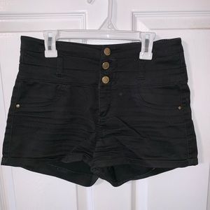 refuge High Waisted Jean Shorts